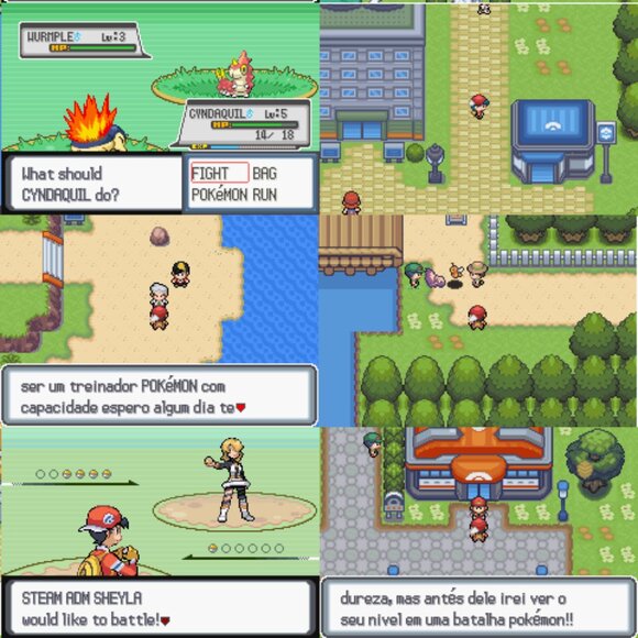 Pokemon Light Platinum GBA ROM Hack Game Gameboy Advance - Picture 4 of 11